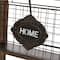 Glitzhome® 43.31" Farmhouse Metal & Wooden Magazine Rack